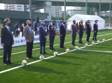 完成披露会 キックインセレモニー