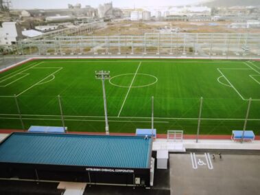 サッカーコート全体画像